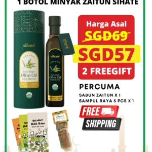 Minyak Zaitun Sihate - Percubaan 1 Botol