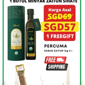 Minyak Zaitun Sihate - Percubaan 1 Botol